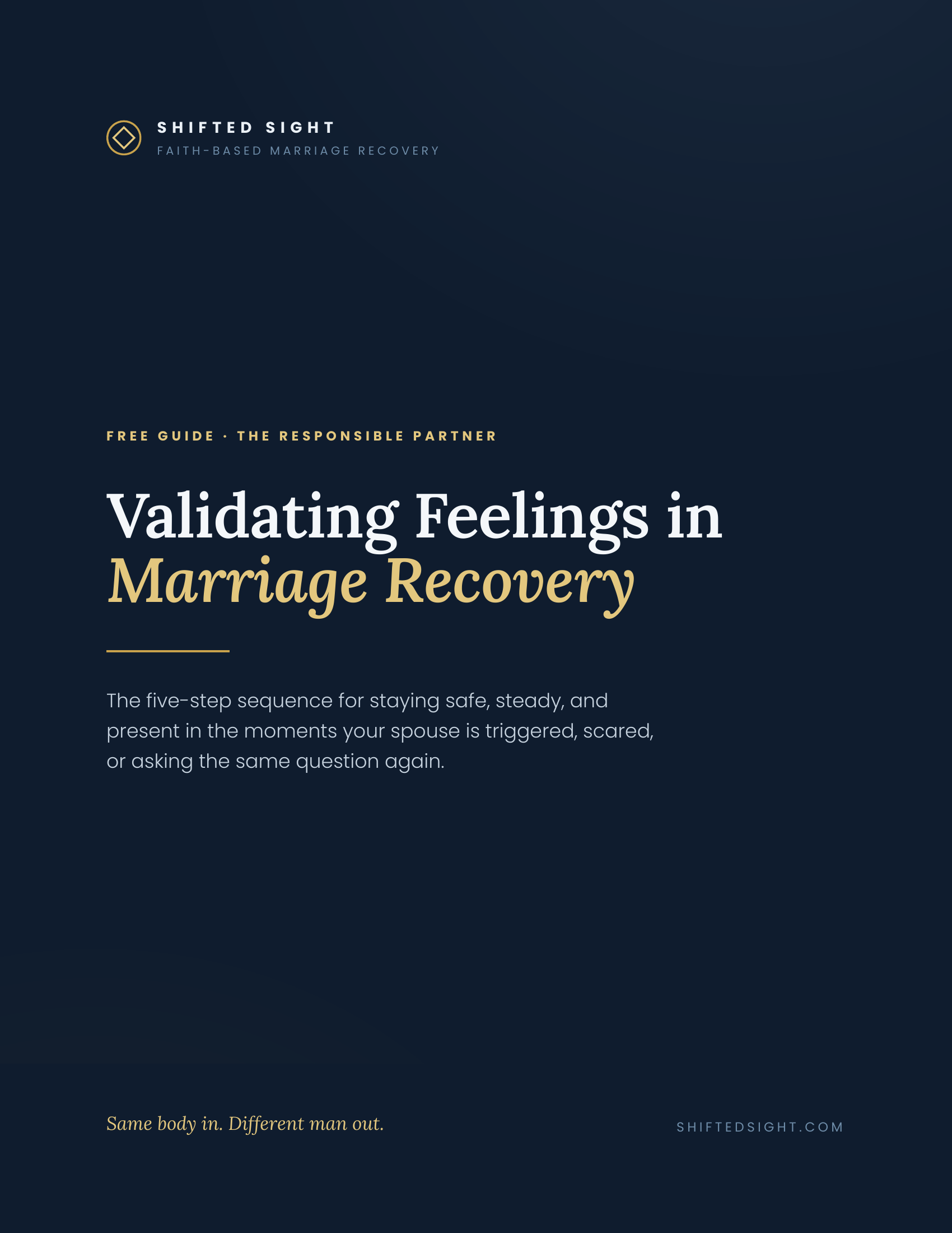 The Validation Sequence guide cover